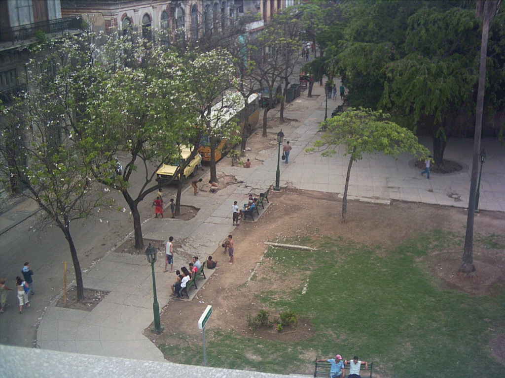 Christ Square of the particular house in old havana